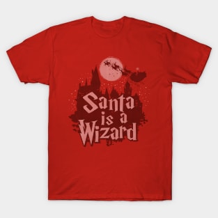 Santa Claus Funny Wizard Fantasy Inspired Christmas Ugly Sweater Winter Meme T-Shirt